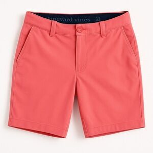 VINEYARD VINES 8" Performance Breaker Shorts Men's Size 32 Lobster Ree